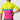 Castelli A Blocco Jersey (Electric Lime/black-Blue-Magen) Position 3
