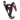 Elite Bottle Cage Vico Carbon Mat - Red Graphic Position 1