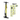 IceToolz Floor Pump Sport - Steel Position 1