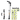 IceToolz Mini Floor Pump VeloClub Position 2