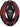 Met Trenta 3k Carbon Mips® - Black Red Metal | Matt Glossy Position 4