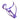 Supacaz Fly Cage Ano - Purple Position 2